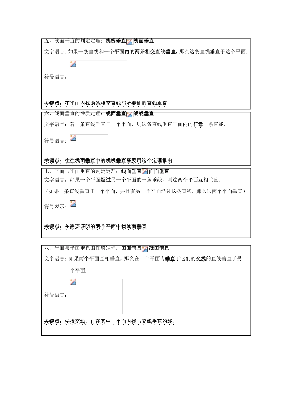 立体几何的八大定理_第2页