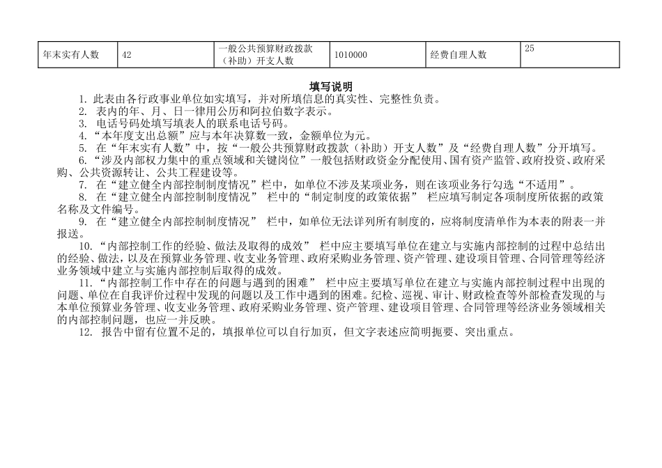 年度行政事业单位内部控制报告_第2页