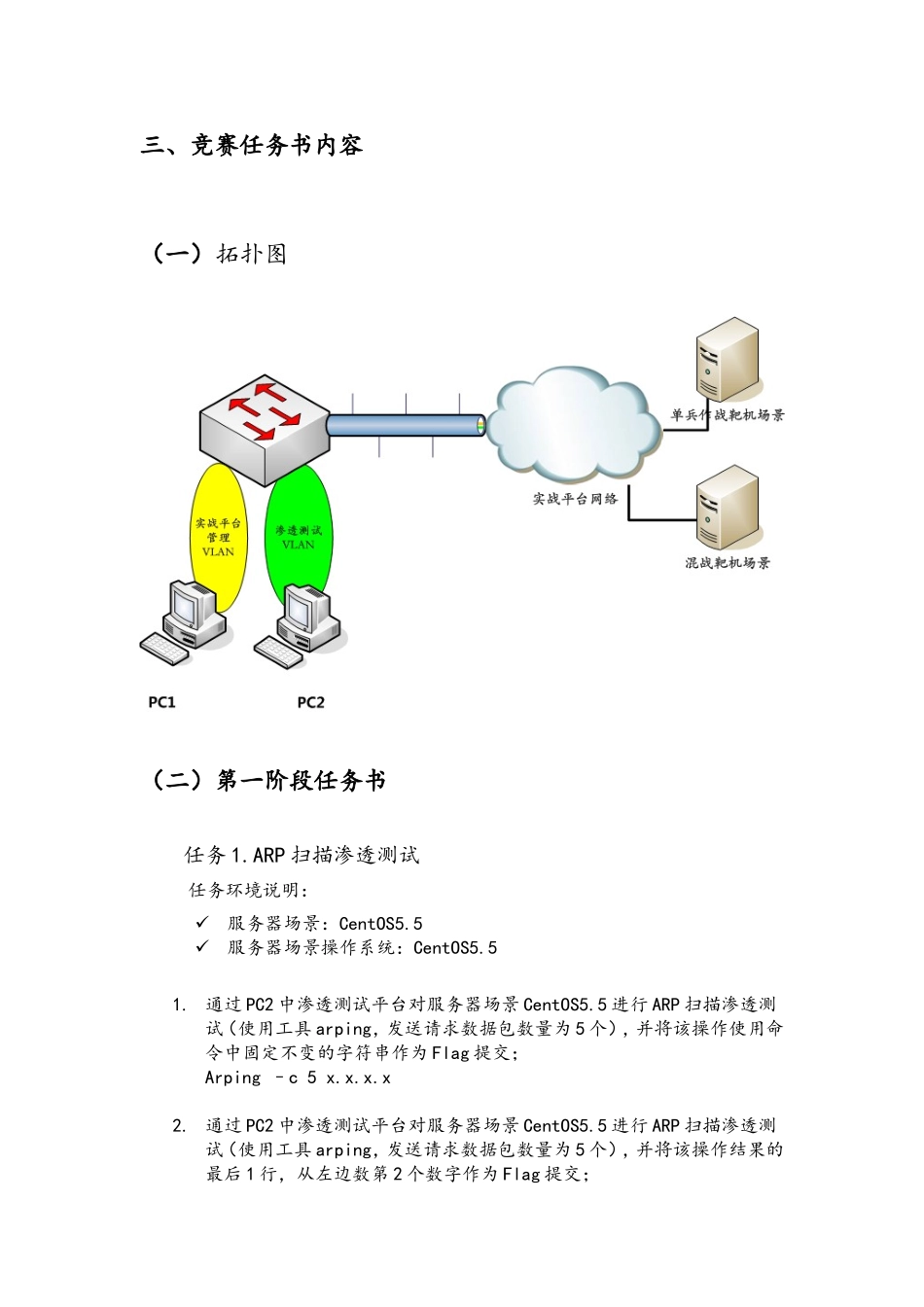 年度全国职业技能大赛中职组“网络空间安全”赛项_第2页