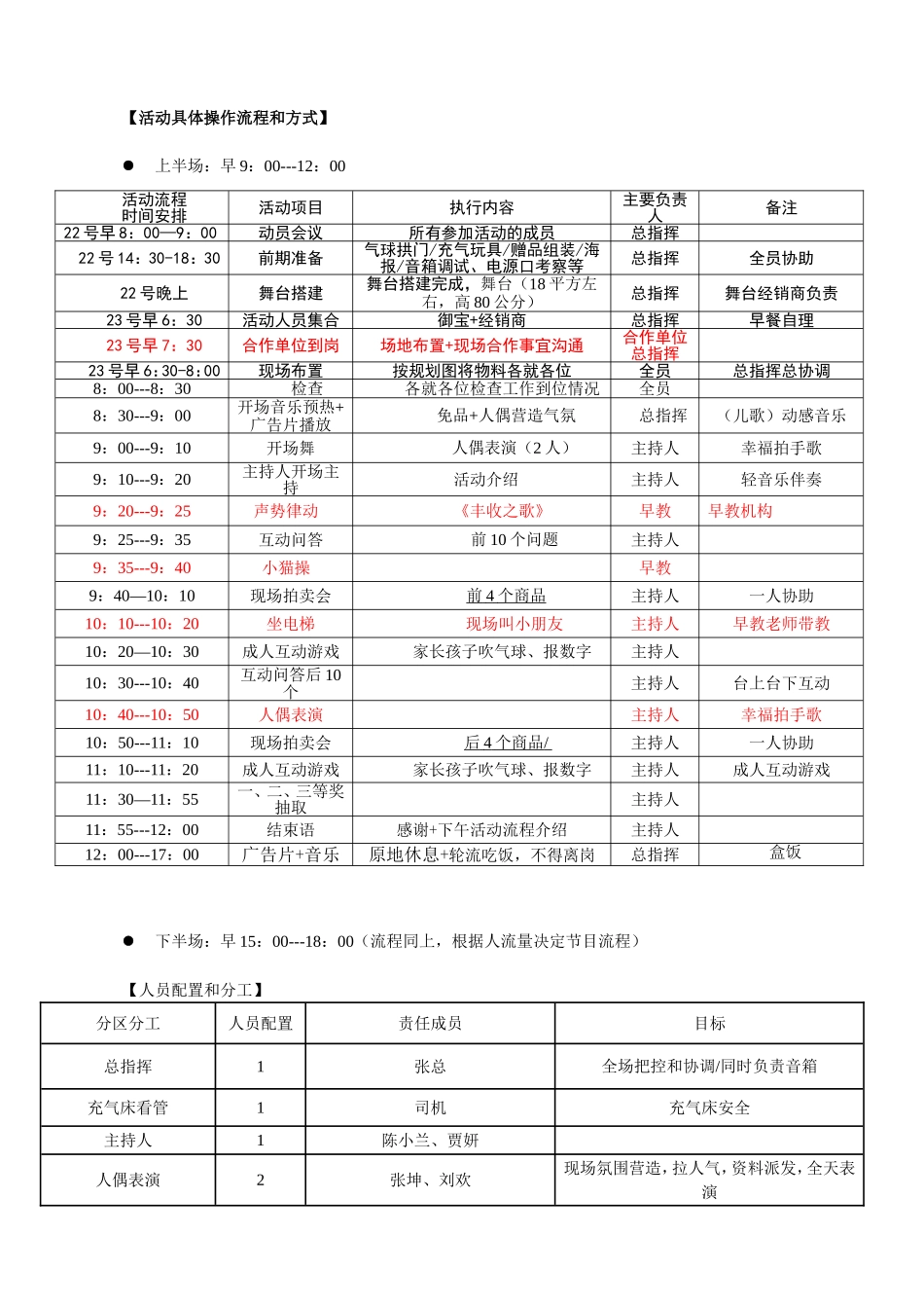 “妈咪爱宝贝”促销活动方案_第3页