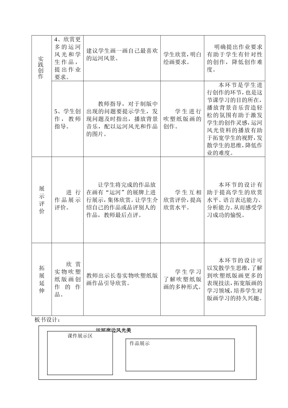 《运河岸边风光美》课堂教学设计_第3页