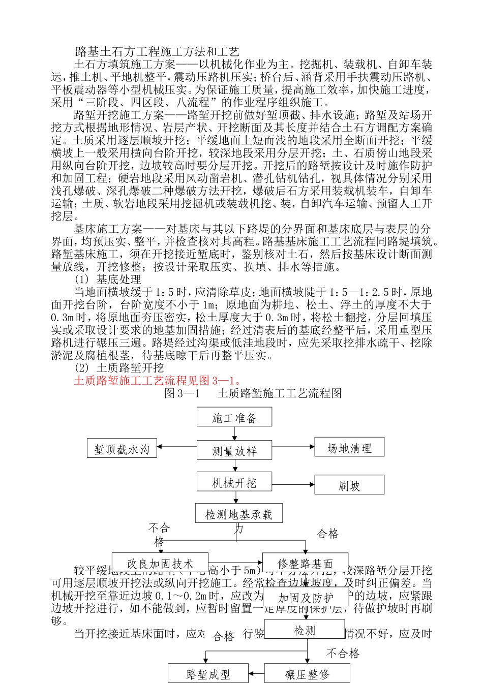 路基土石方工程施工方法和工艺_第1页
