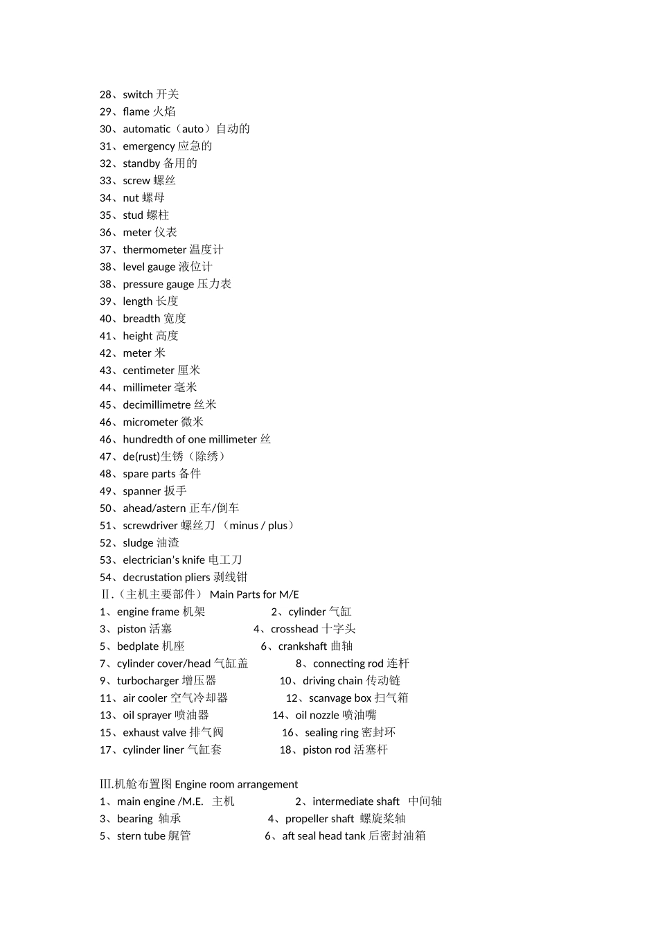 轮机英语词汇_第2页