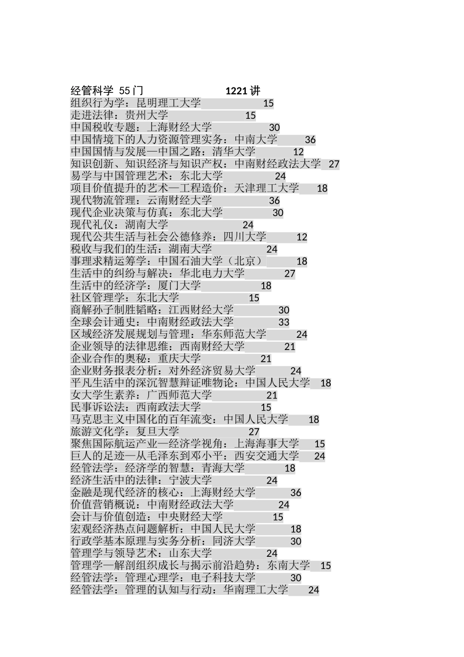 翱翔学堂在线课程目录_第3页