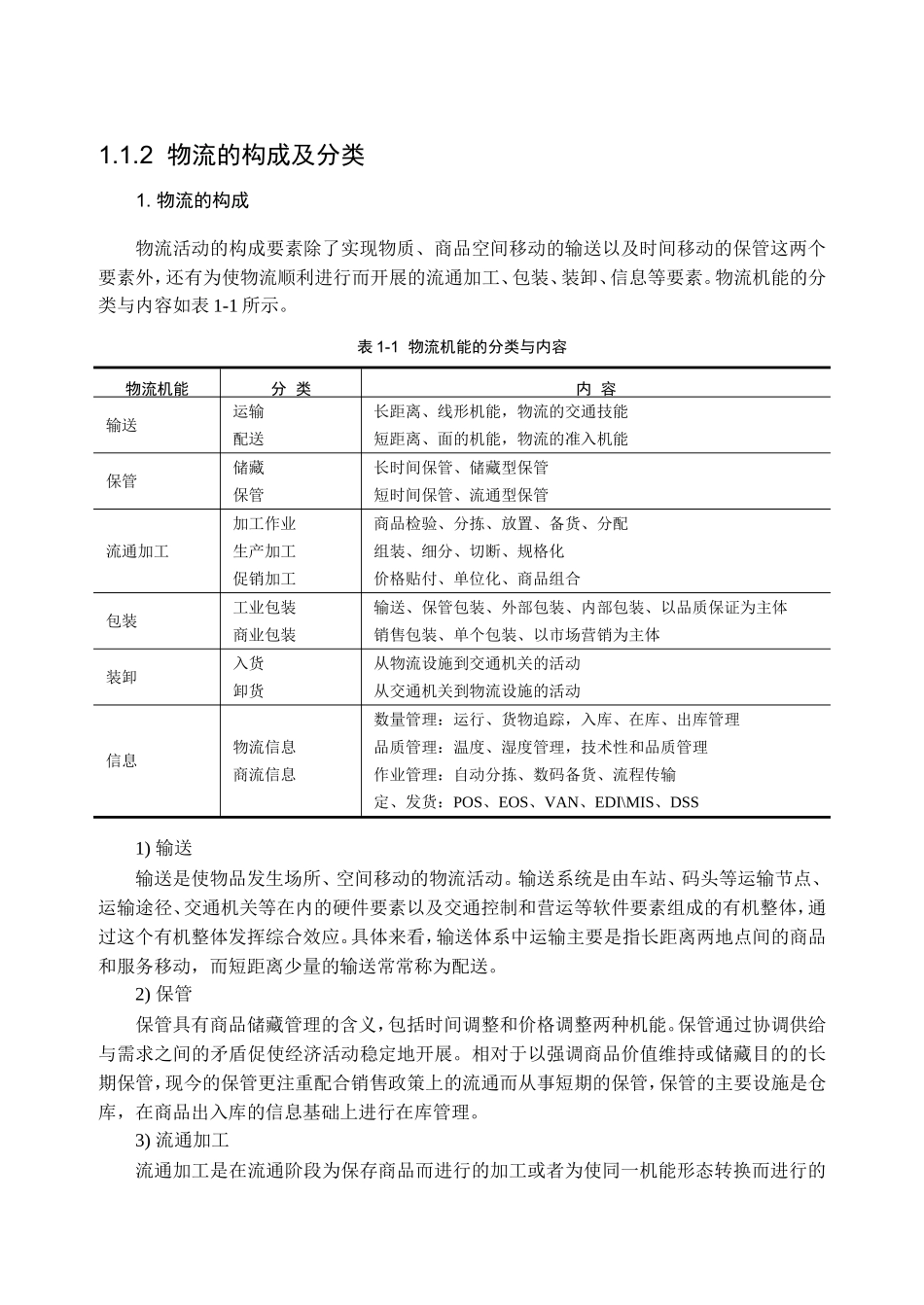 第1章现代物流管理概述  知识点梳理汇总_第2页