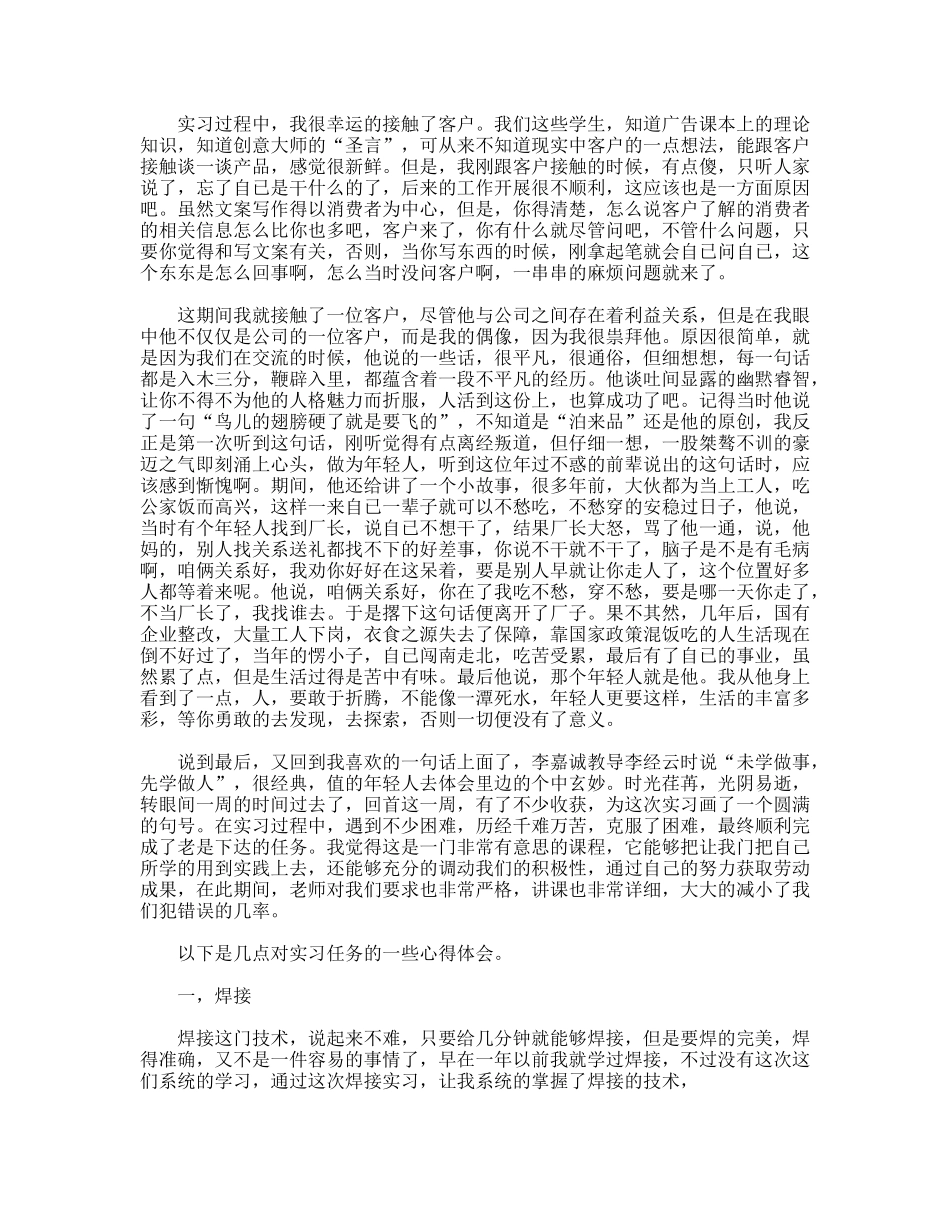 暑期广告公司文案实习工作总结_第2页