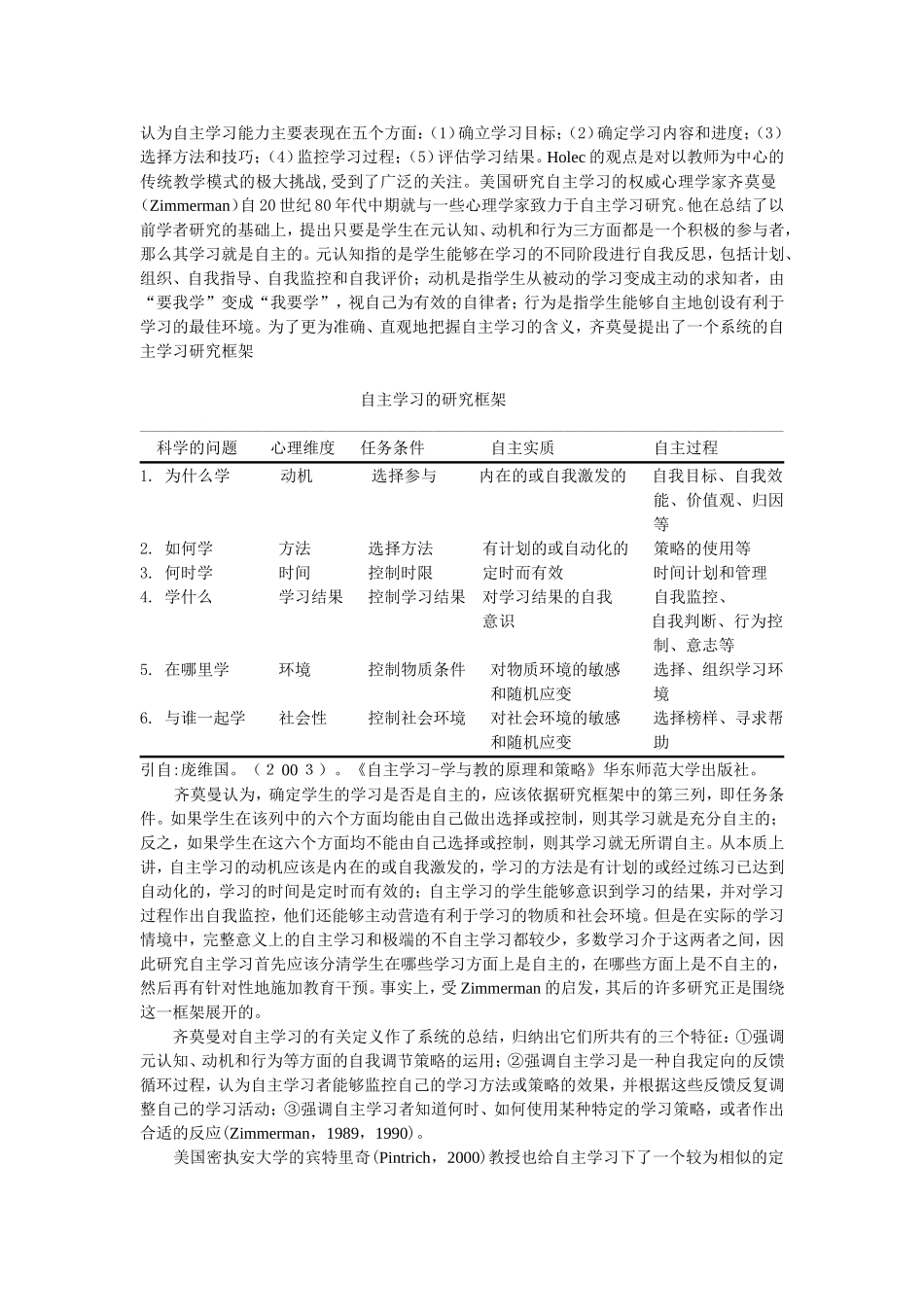 第三章自主学习概况  知识点汇总_第2页