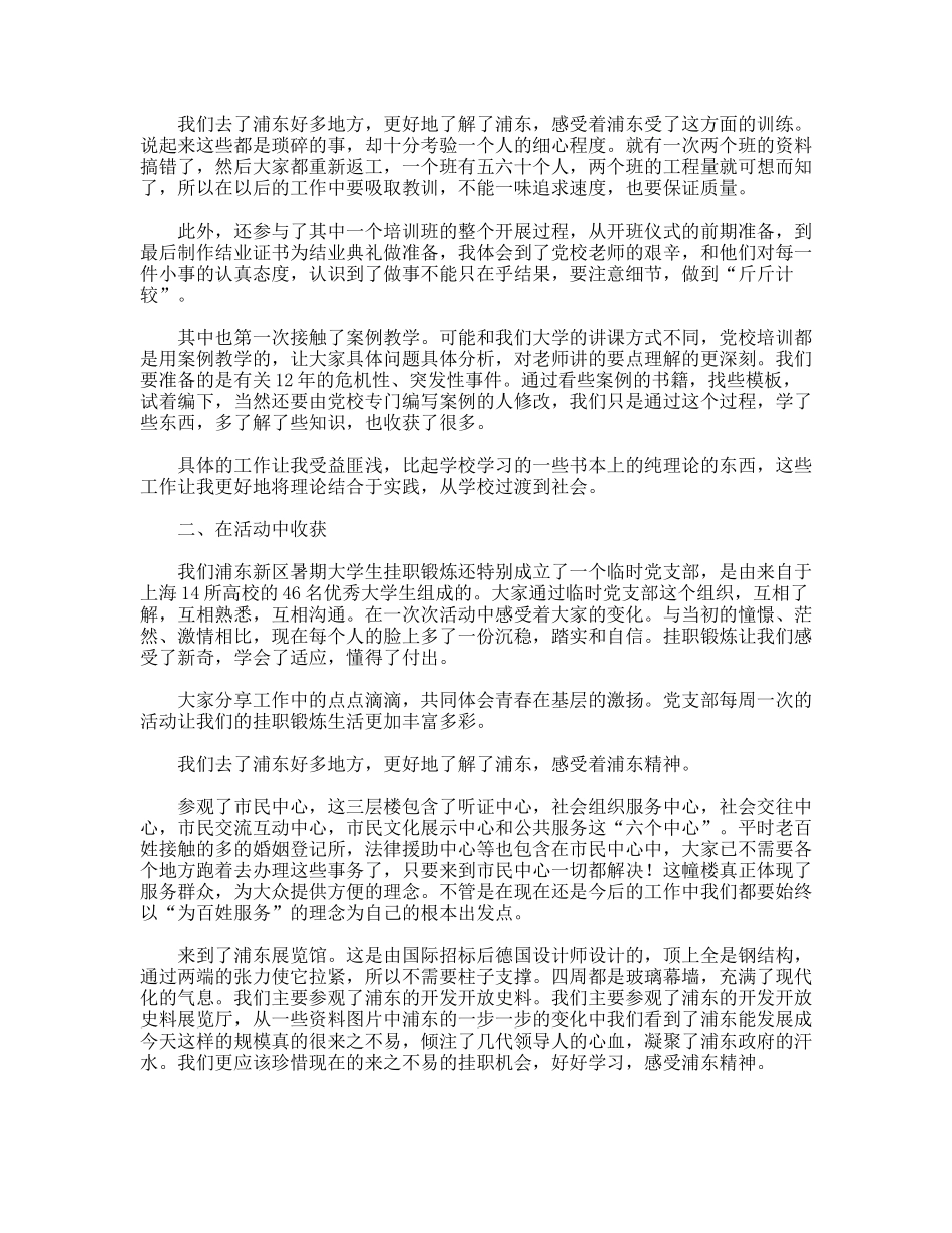 暑期社会实践报告(党校)_第2页