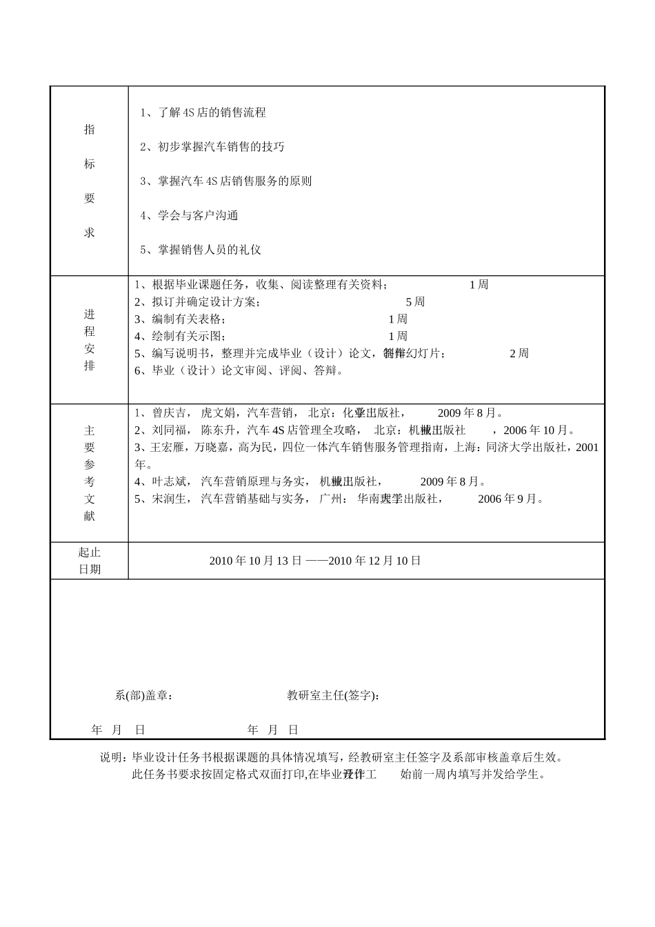 汽车4S店销售服务流程及销售服务分析  工商管理专业_第3页