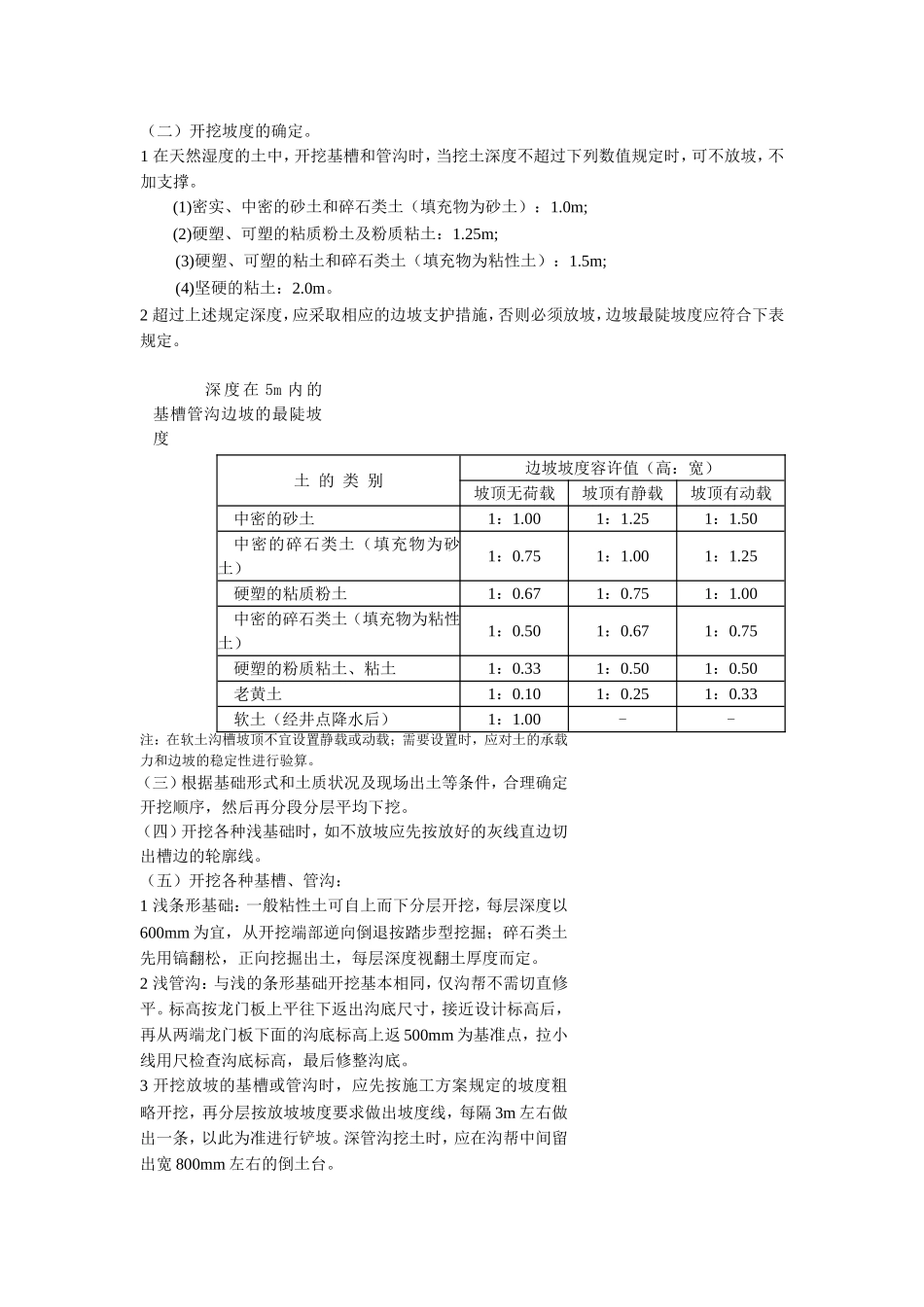 第一分册 土方工程  知识点汇总_第2页