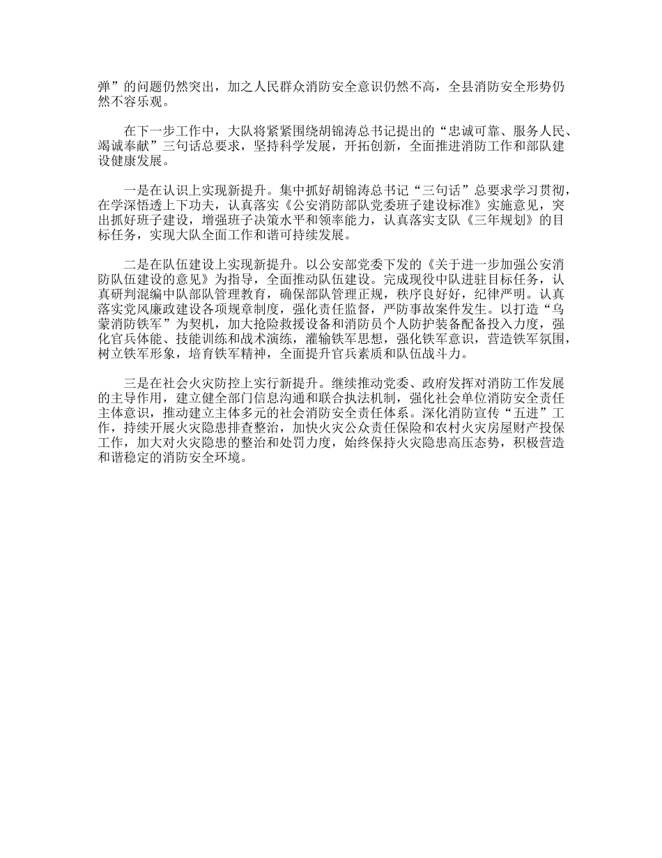 公安消防大队年工作总结_第3页