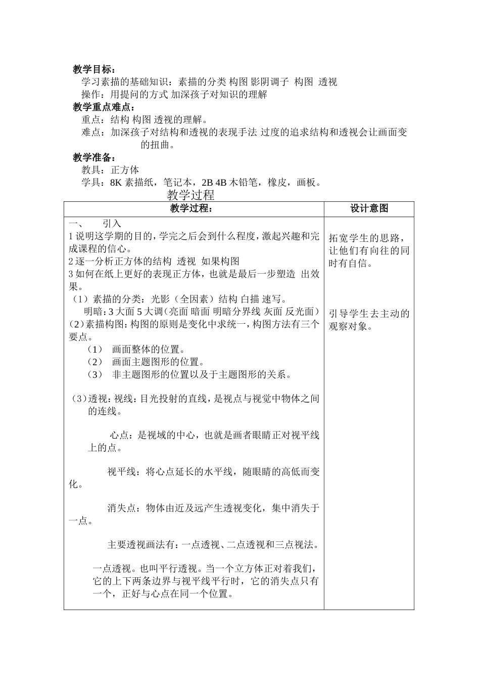 少儿素描课程_第2页