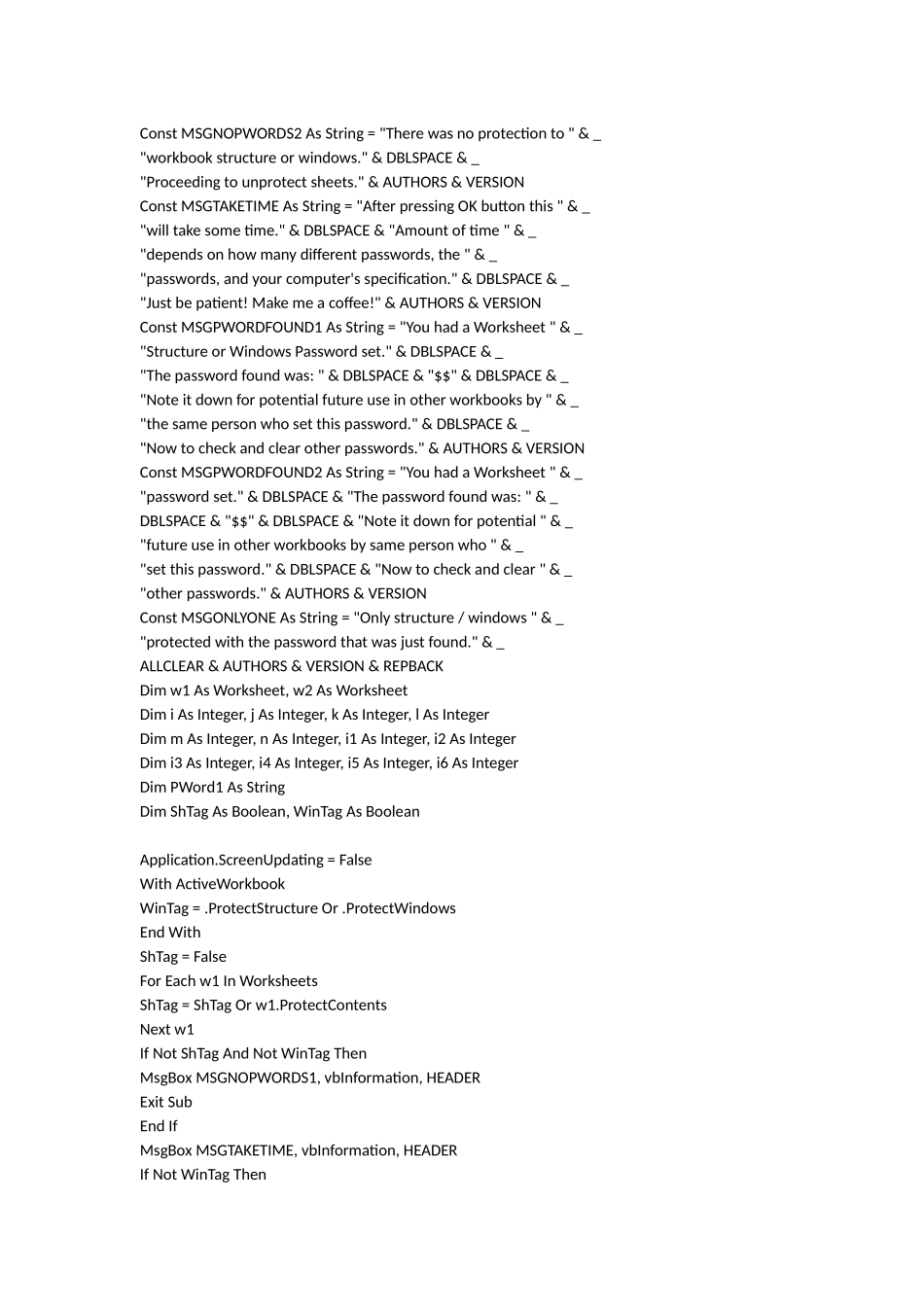 EXCEL忘记密码打开方法_第2页