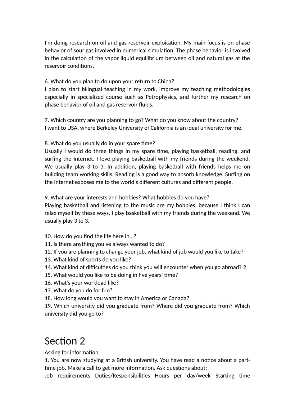 留学基金委英语统考口试题目汇编_第2页