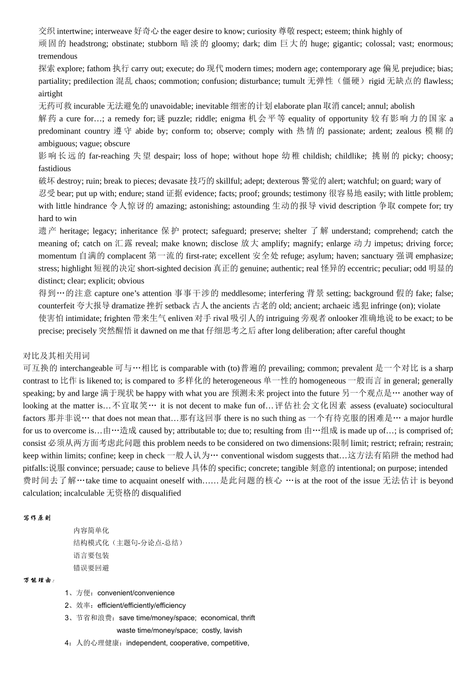 六级考试常考搭配全攻略_第3页