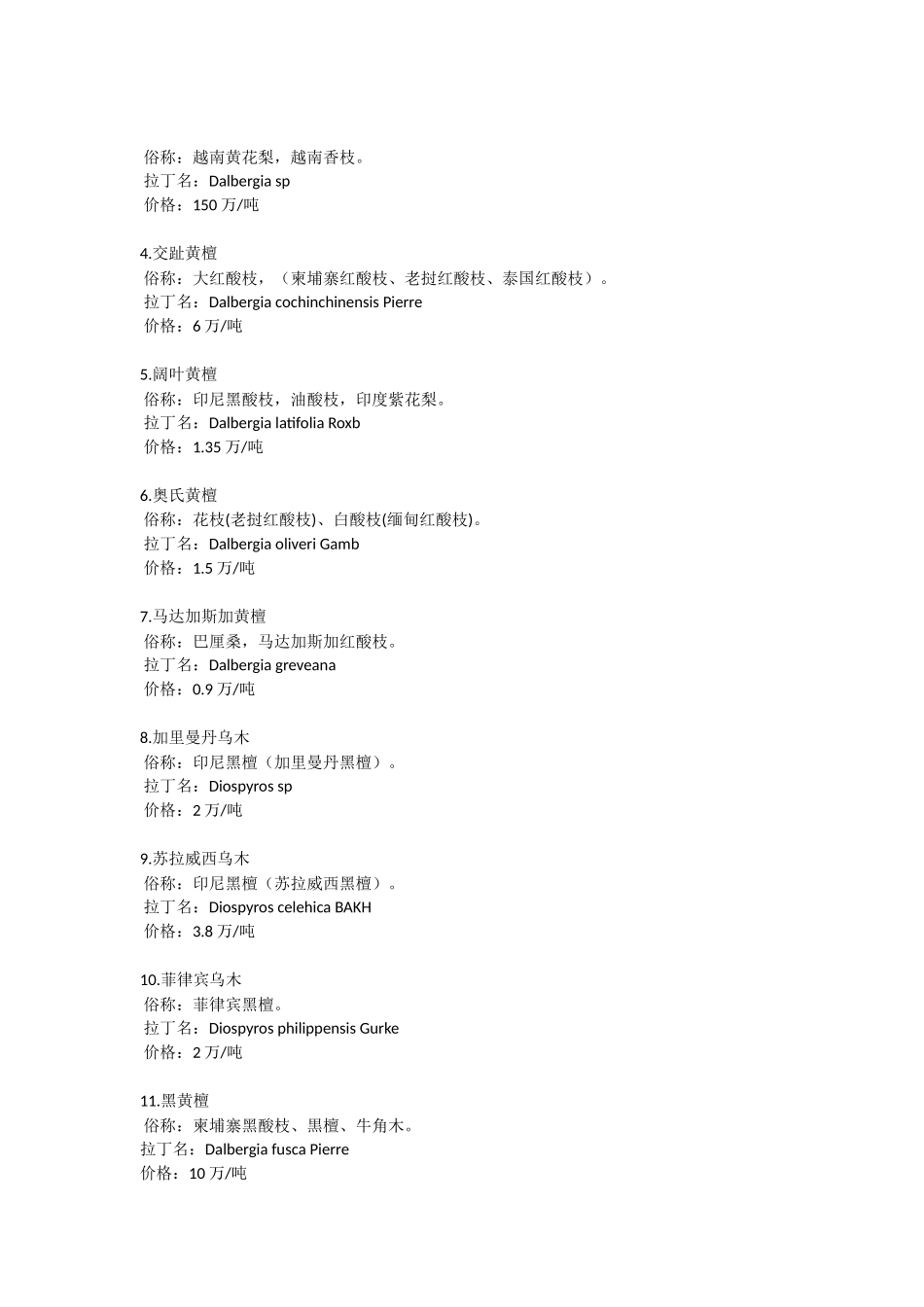 红木价值排行_第2页