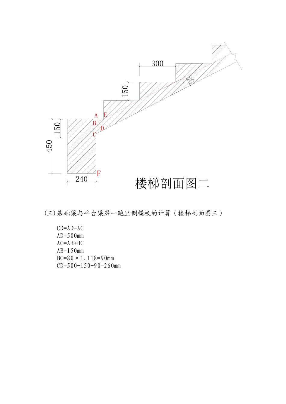 计算方法配置楼梯模板_第3页