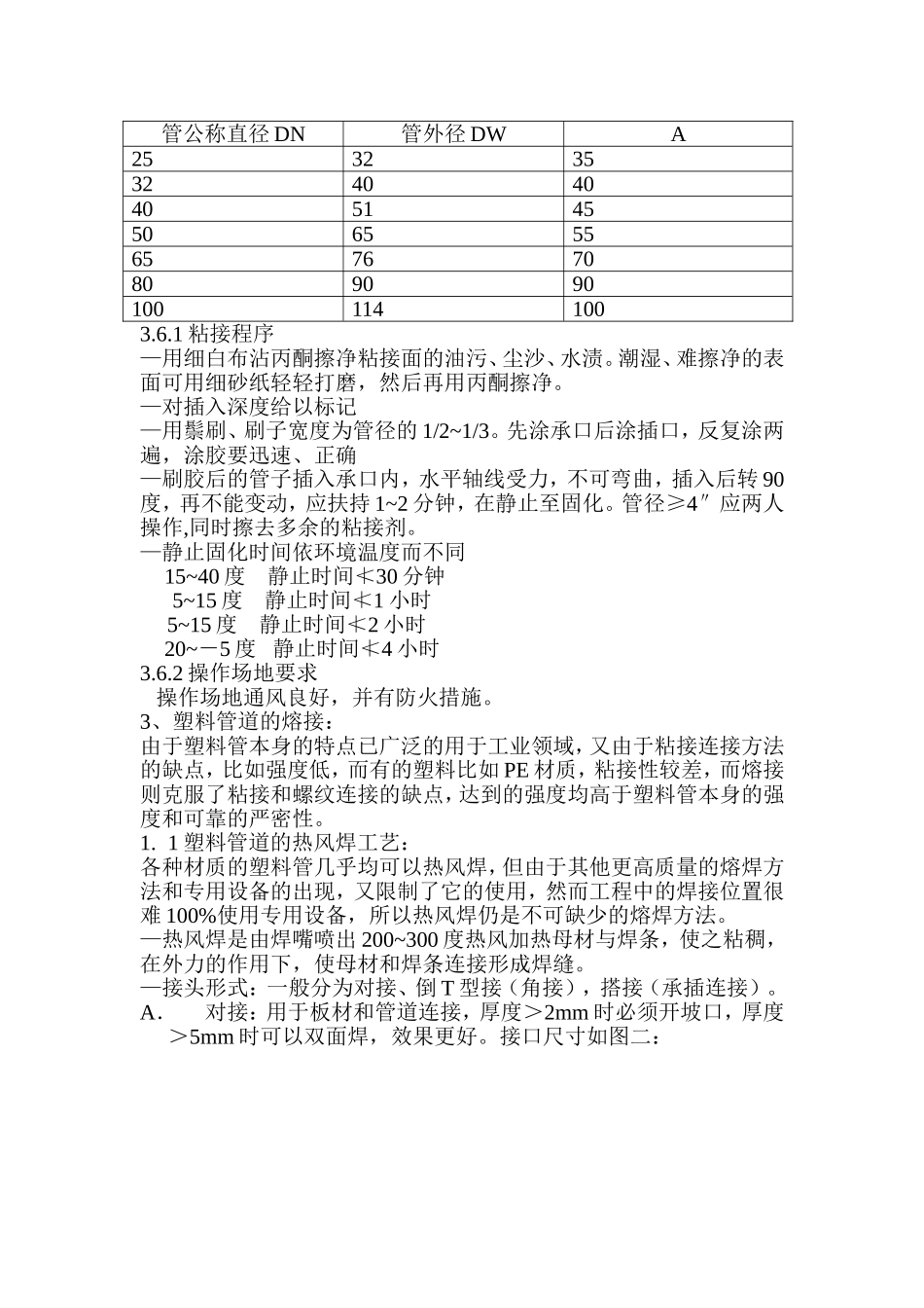 工程塑料管道粘接、焊接工艺_第2页