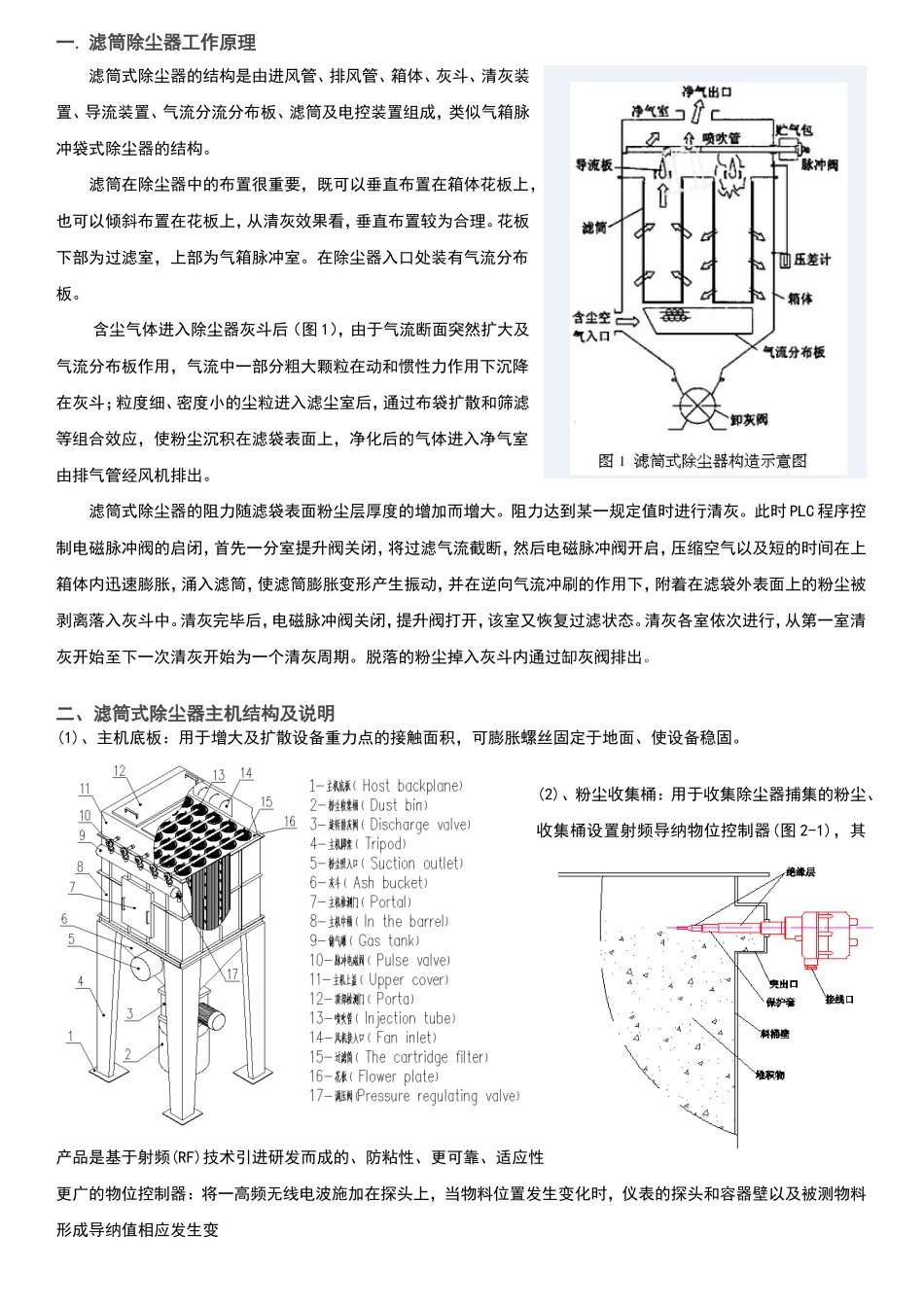 滤筒除尘器工作原理_第1页