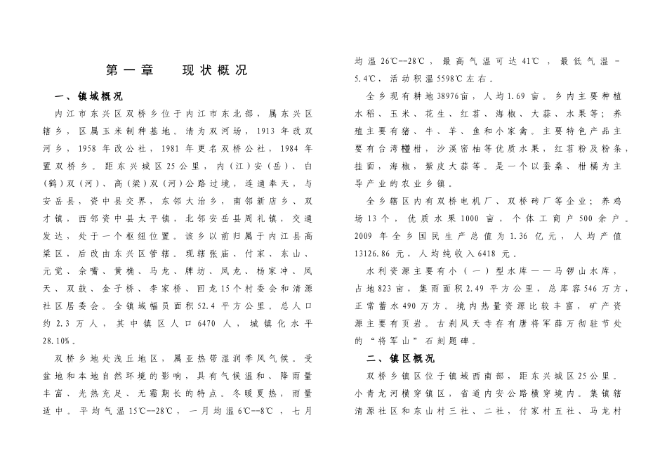 某乡镇未来战略规划方案_第1页