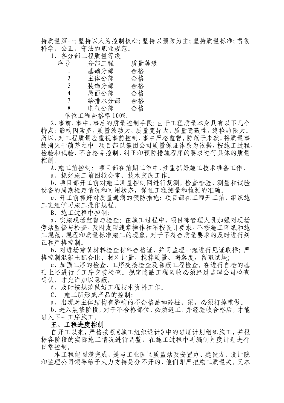 区安置房竣工报告_第2页