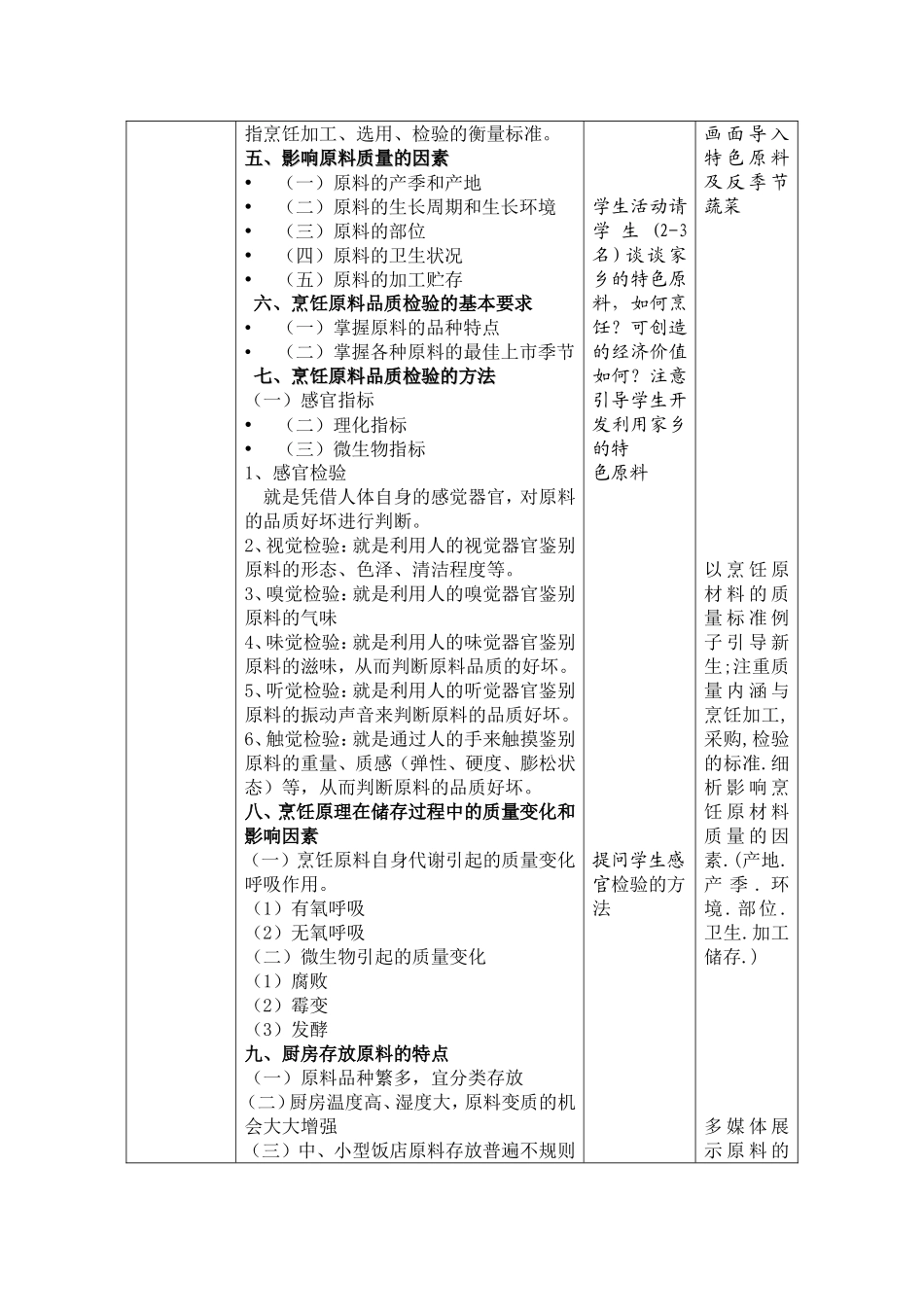 商业高级技工学校烹饪授课教案_第3页