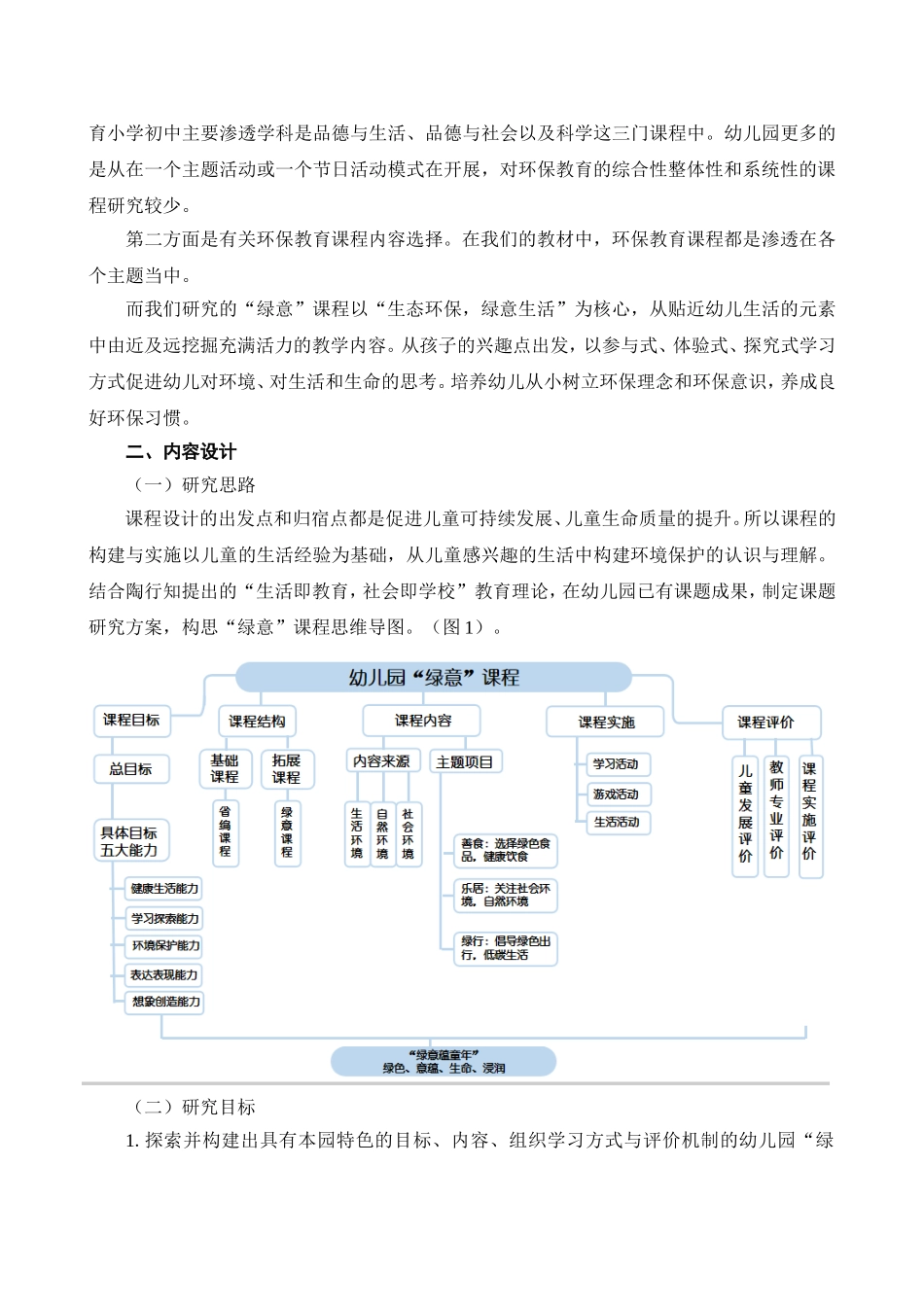 可持续发展教育背景下幼儿园“绿意”课程构建与实践的研究_第2页