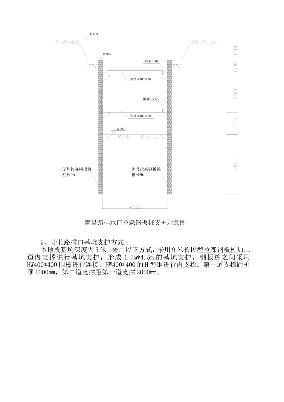 市主城区污水处理一体化污水提升泵站深基坑施工方案_第3页