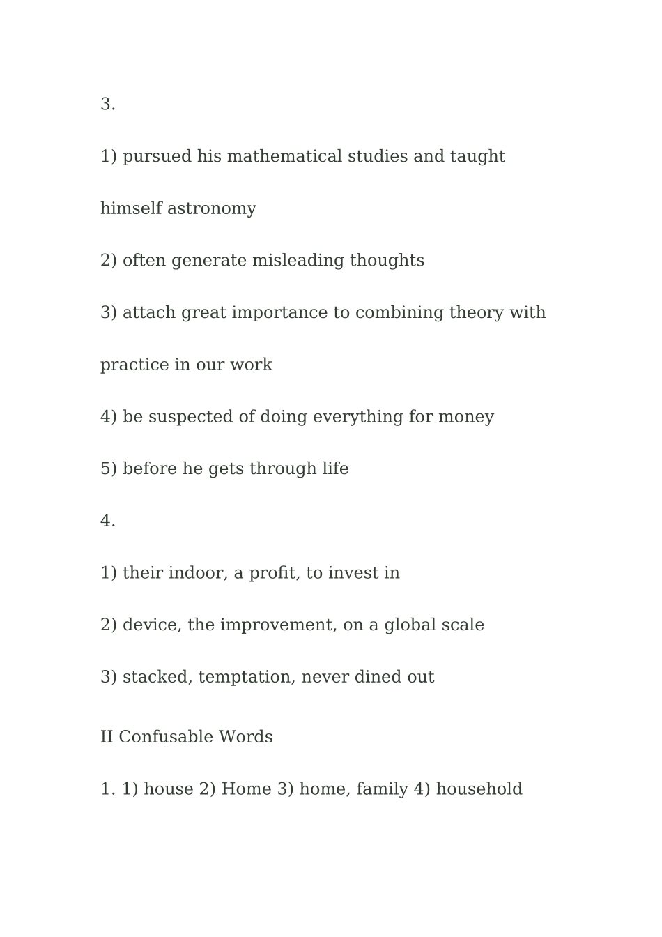 课后练习答案：《全新版大学英语》第三册（综合教程第二版）_第2页