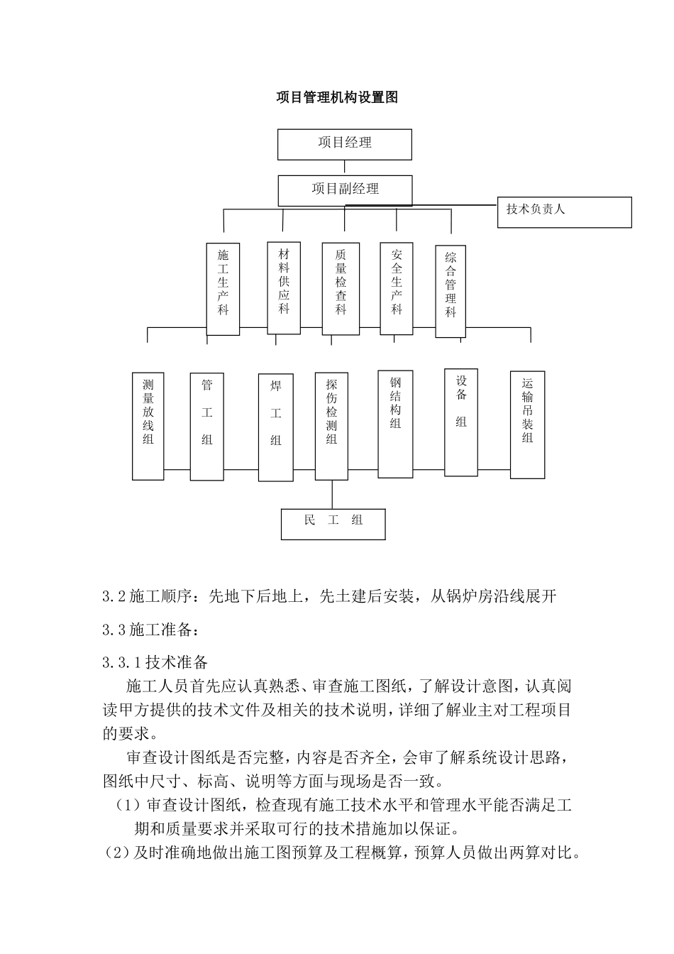 蒸汽外网技改工程施工组织设计_第2页