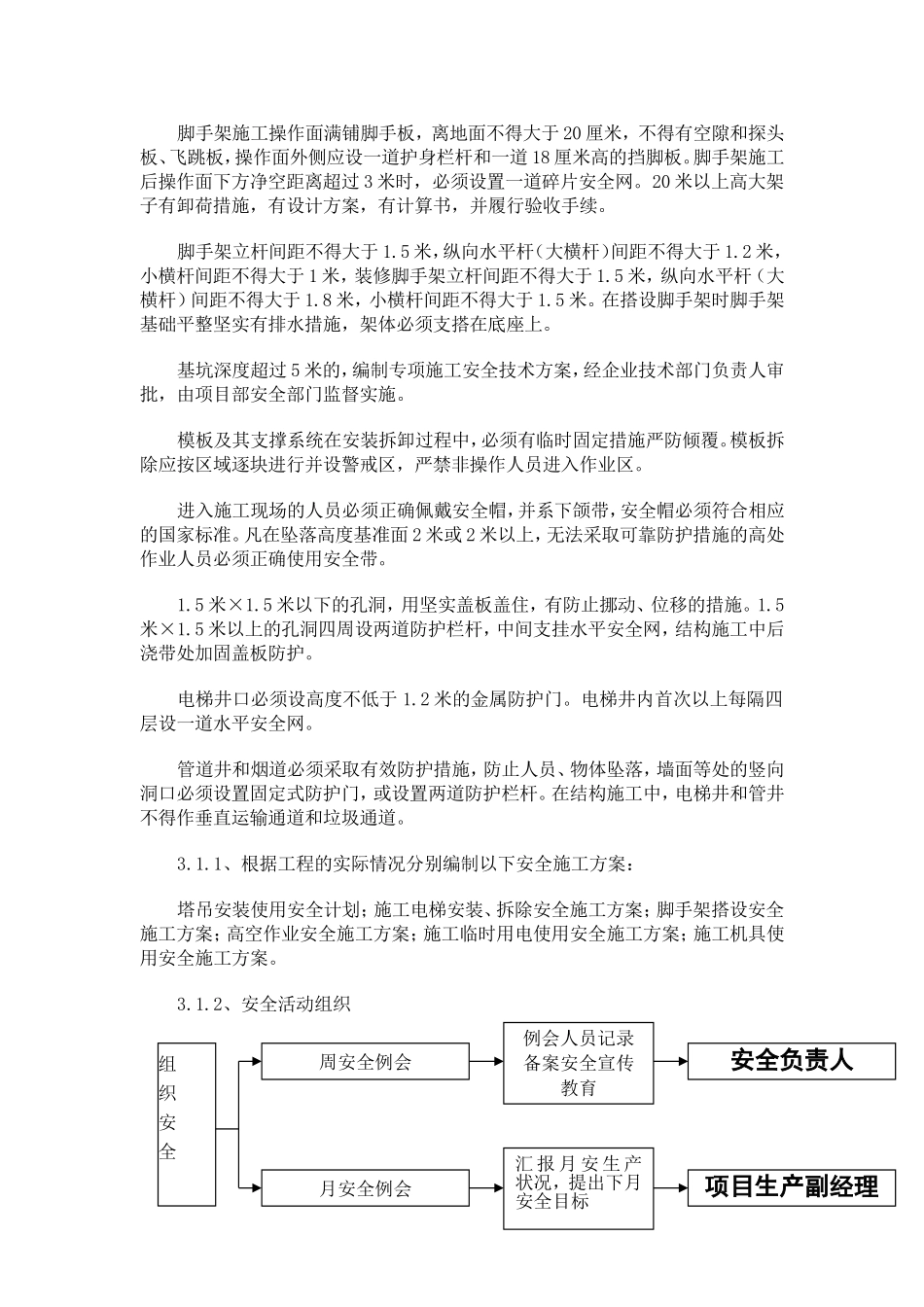 安全防护及文明施工措施和方案_第3页