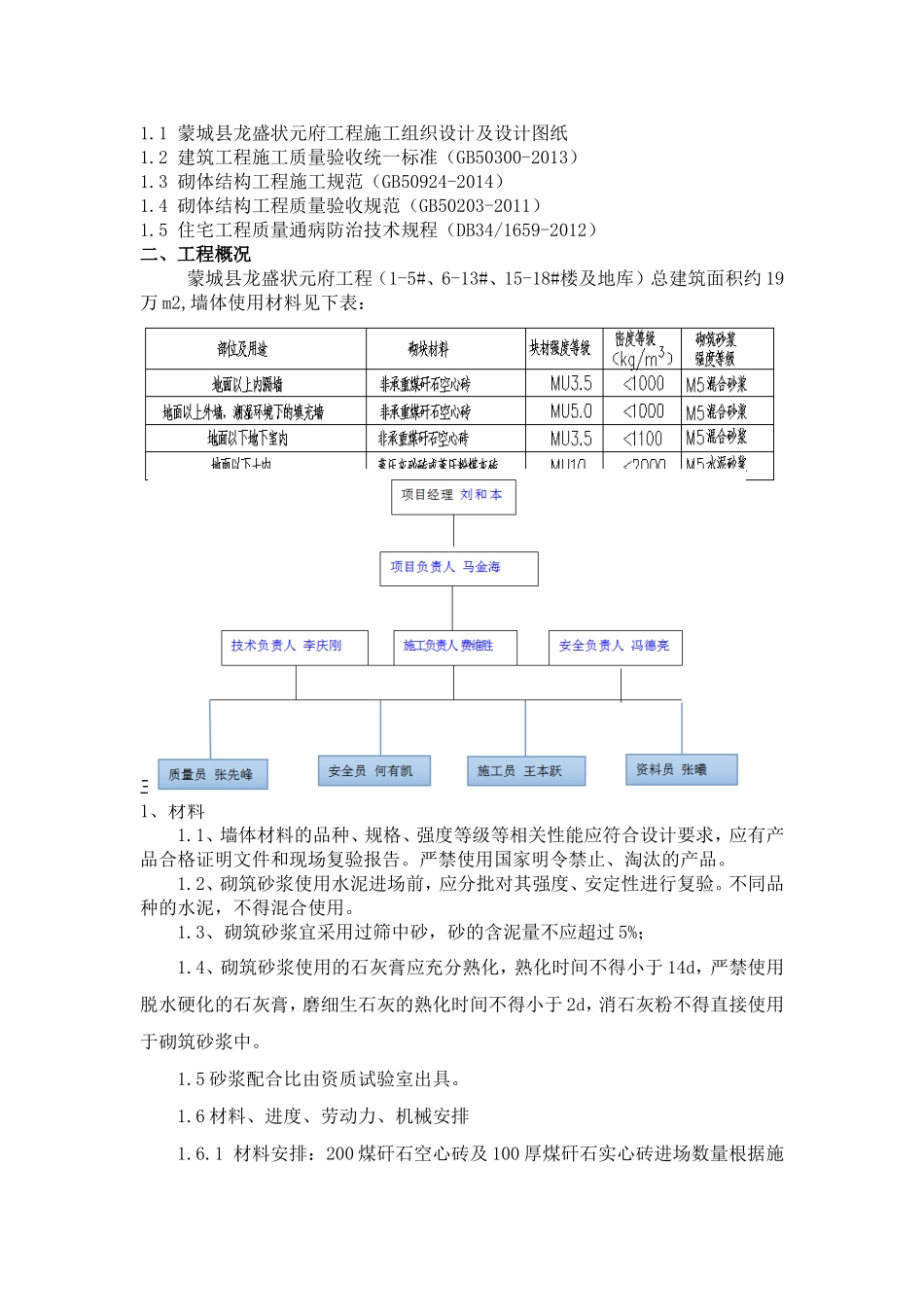 房地产及车库砌体工程施工方案_第2页
