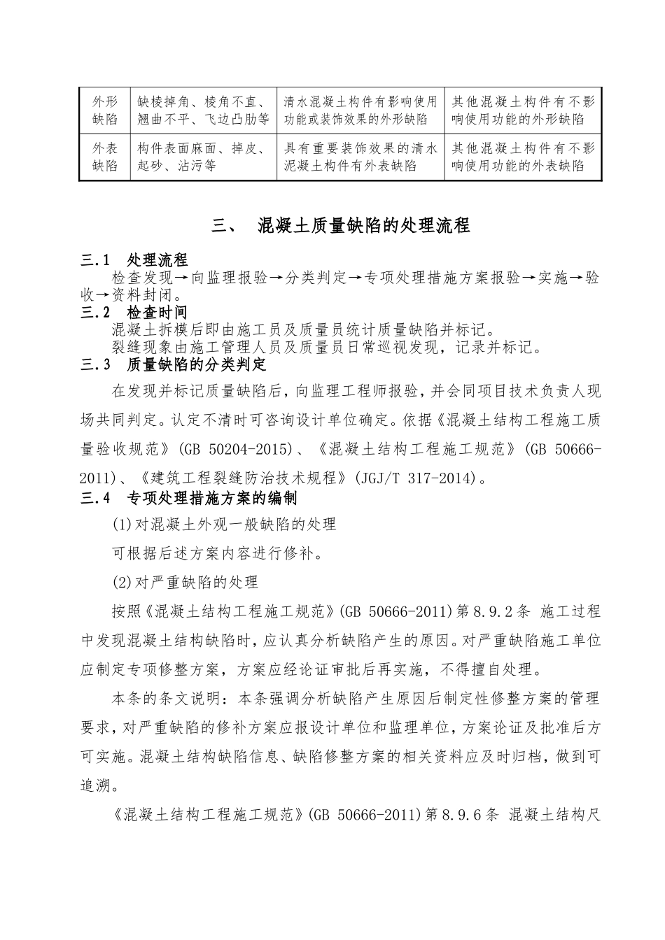 房地产混凝土质量缺陷专项处理方案_第3页