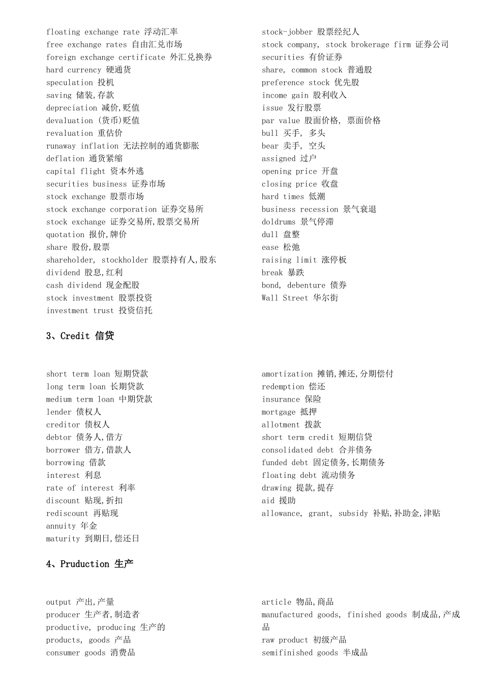 经济学英语词汇_第2页