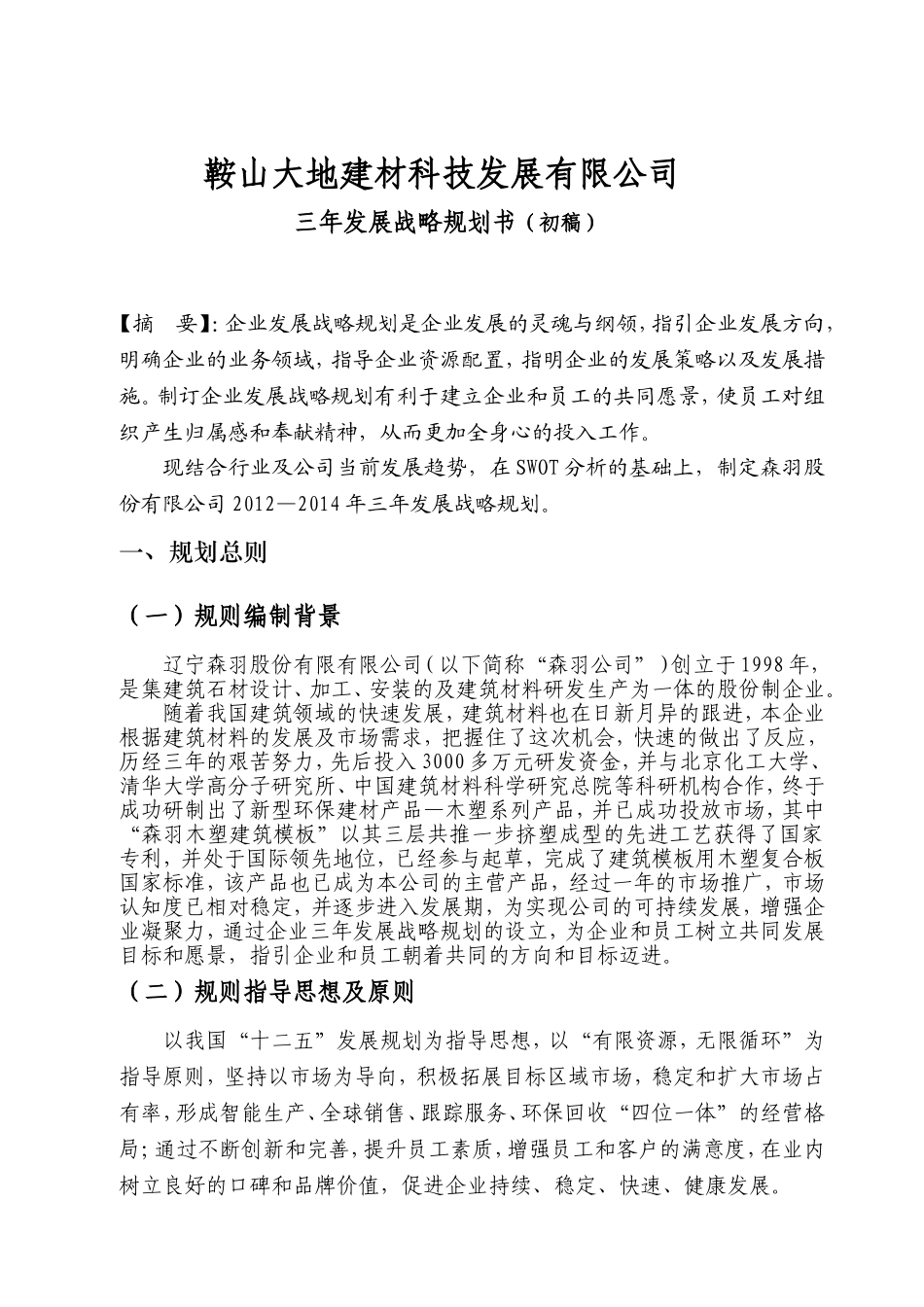 公司三年发展战略规划书_第3页