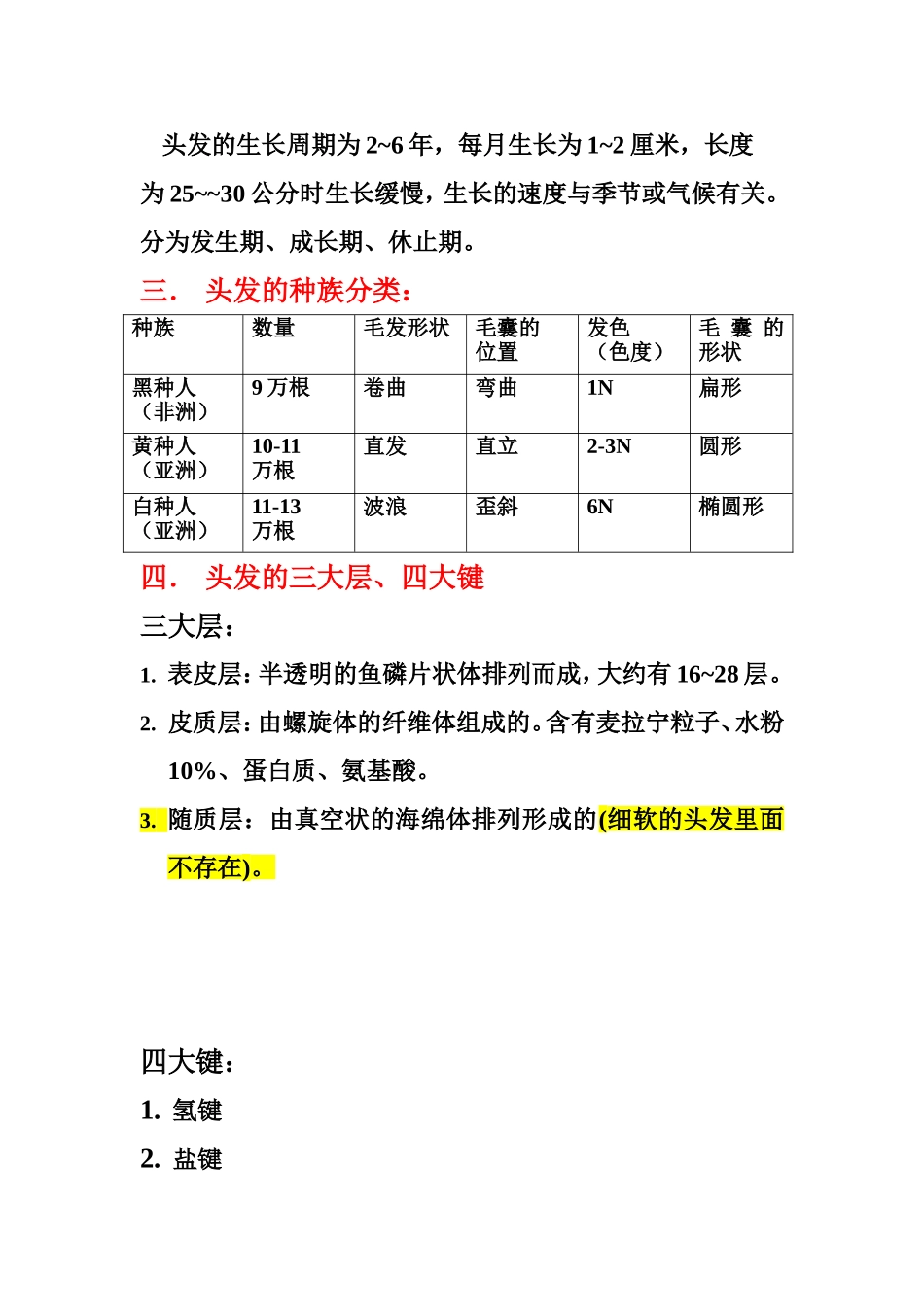 毛发生理学知识点梳理_第2页
