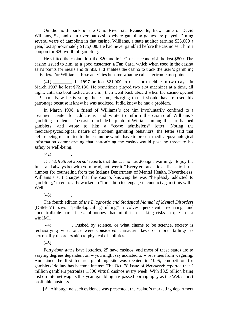 考研英语(一）阅读新题型解析_第3页