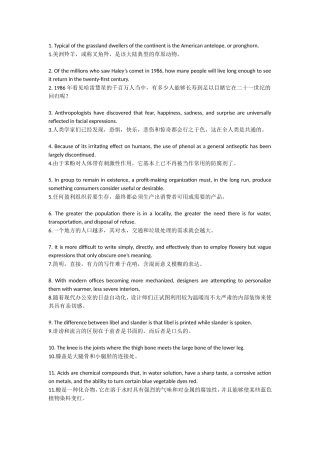 美洲羚羊情况概述
