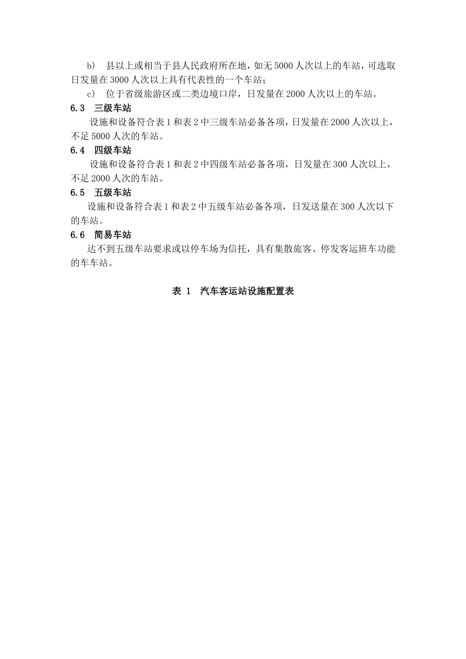 汽车客运站级别划分和建设要求JT200-2004 _第3页