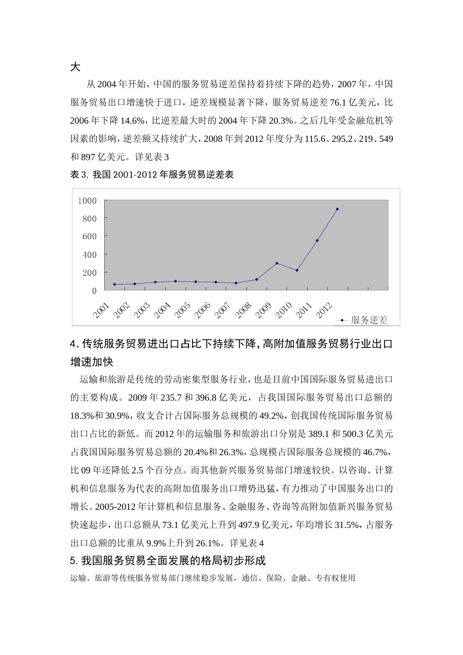 我国服务贸易的概述分析研究_第3页