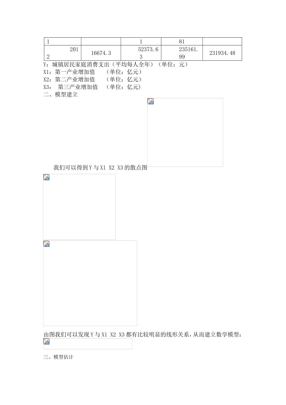 三大产业的发展与城镇居民家庭消费支出_第2页