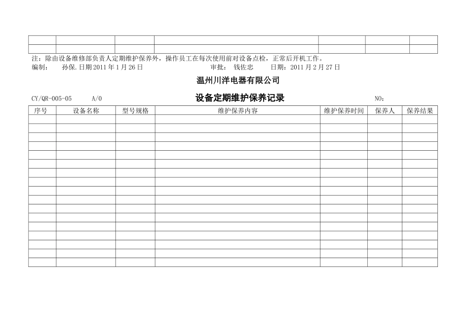 电器有限公司质控部设备（工装）台帐_第3页