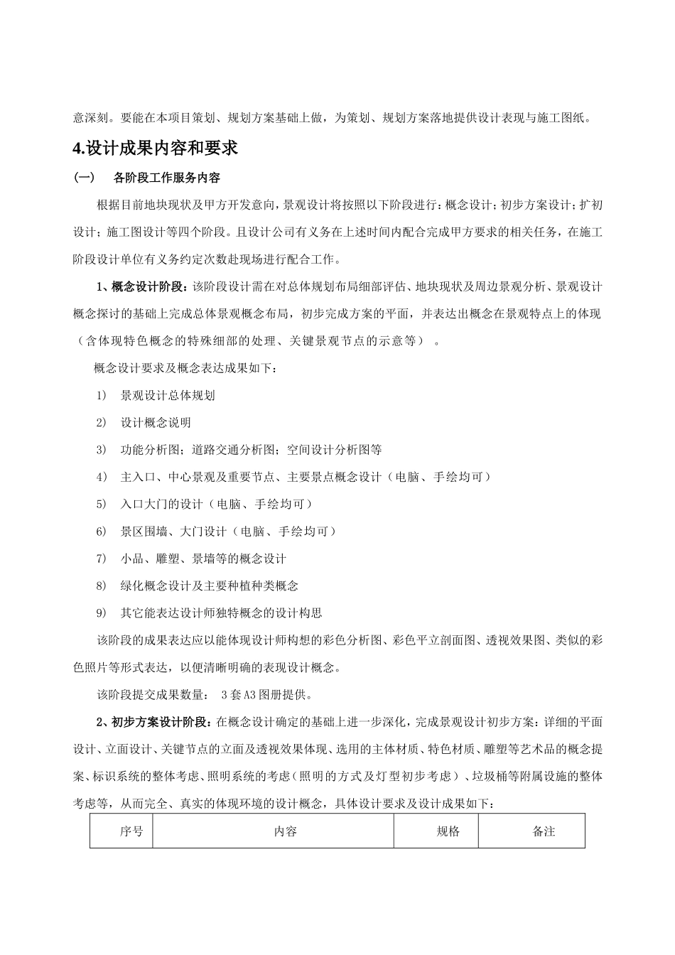 景区的景观规划与设计设计委托书_第3页