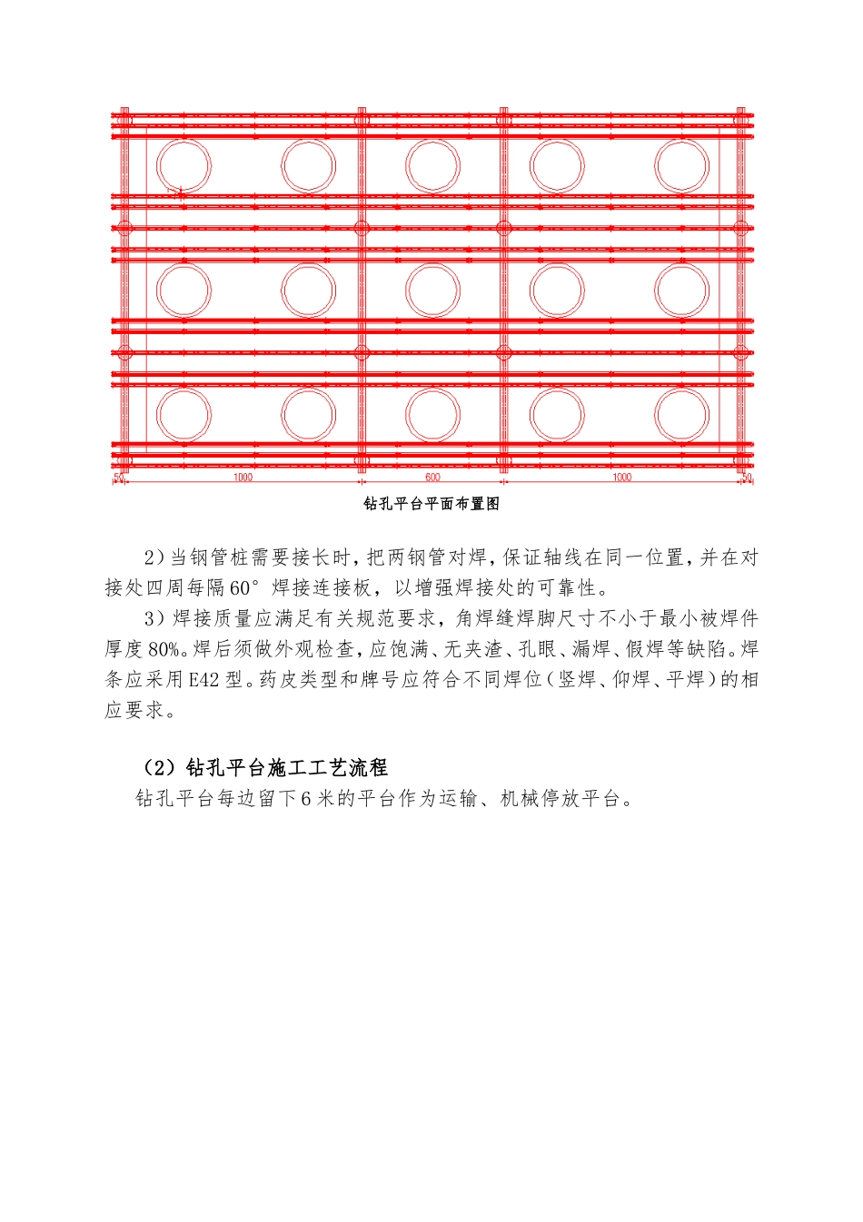 煤码头改扩建工程钢平台及桩基分项工程施工组织设计_第2页