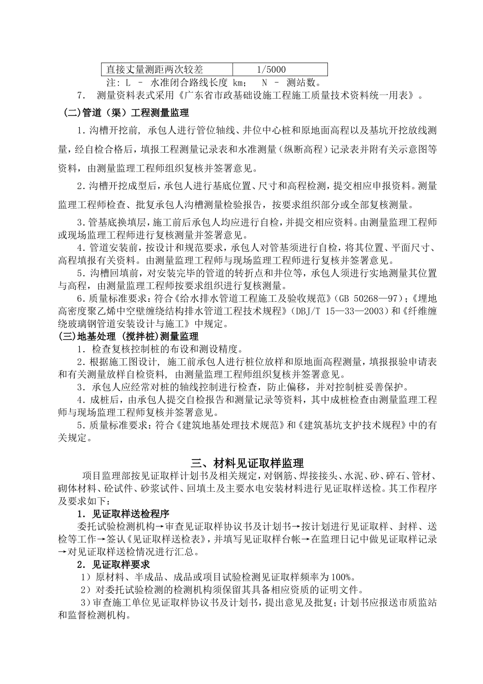 市污水管网改造完善工程监理实施细则_第3页