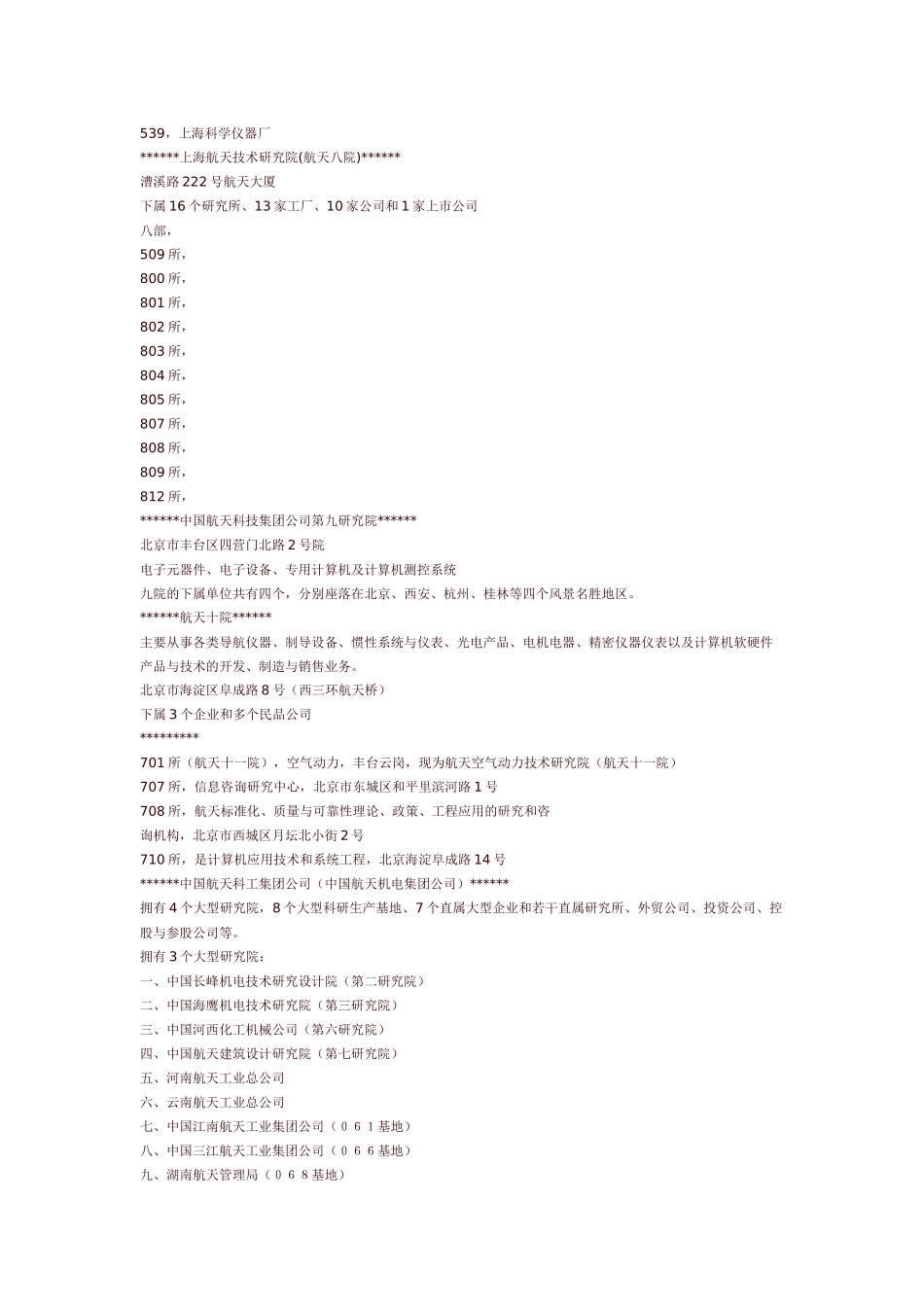 一院：一部、12所、14所二院：二部、23所、25所三院：三部、33所、31所五院：501、502、503排名如下，供大家参考：第一：一部，501第二：三部，502第三：12所，33所，14所，25所第四：二部，23所，31所，503_第3页