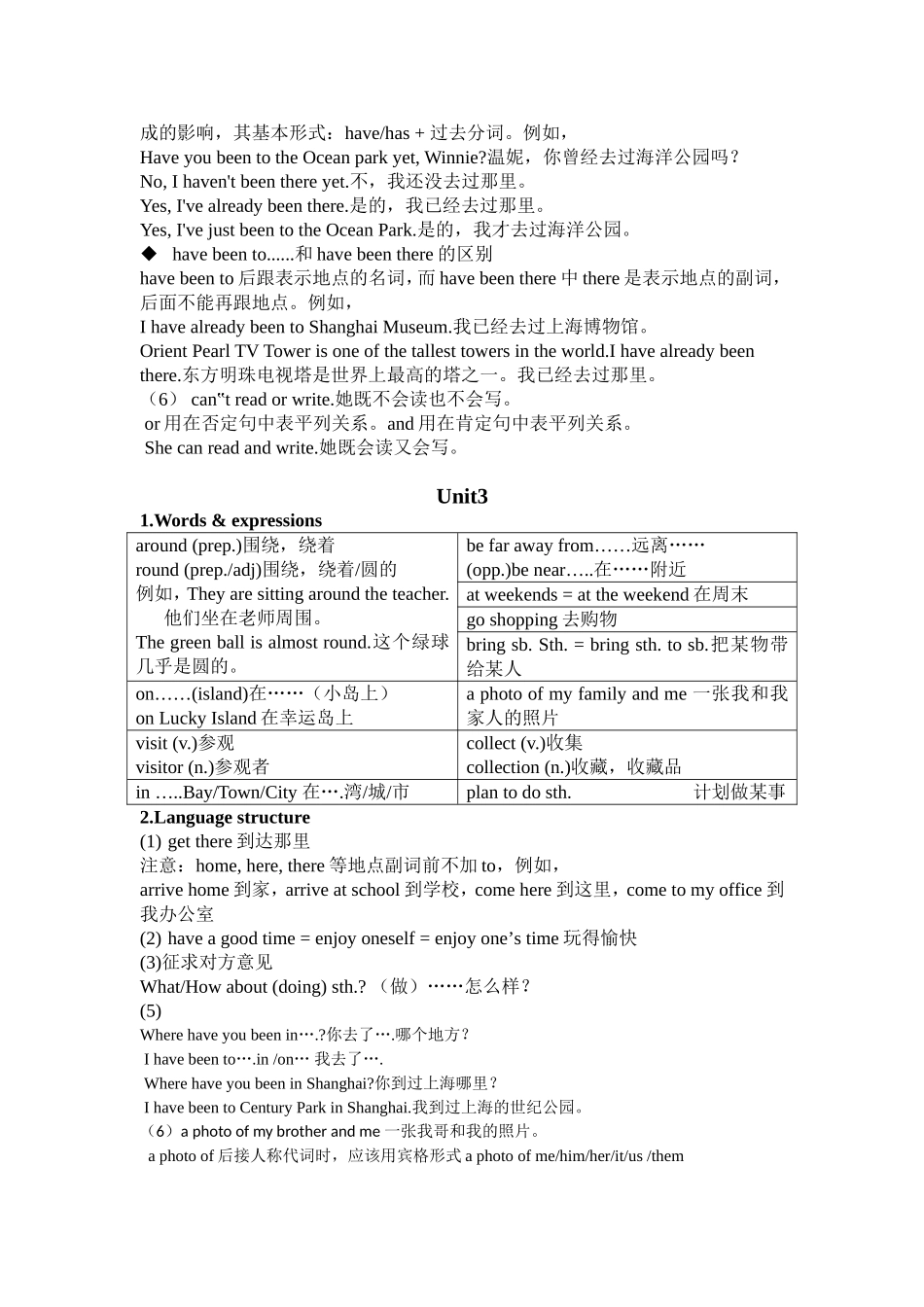 英语询问信息知识点梳理汇总_第3页