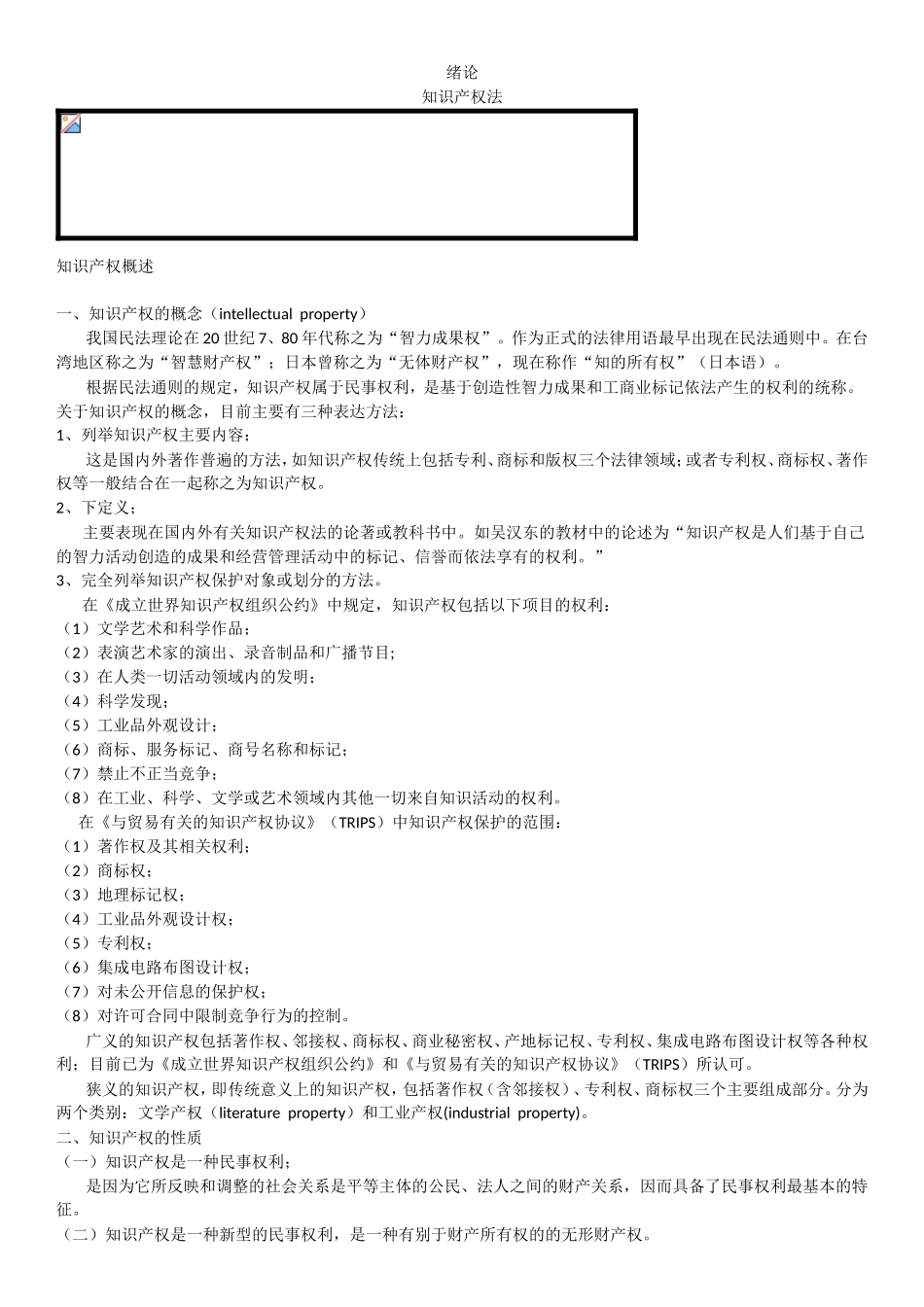 知识产权法测试题_第1页