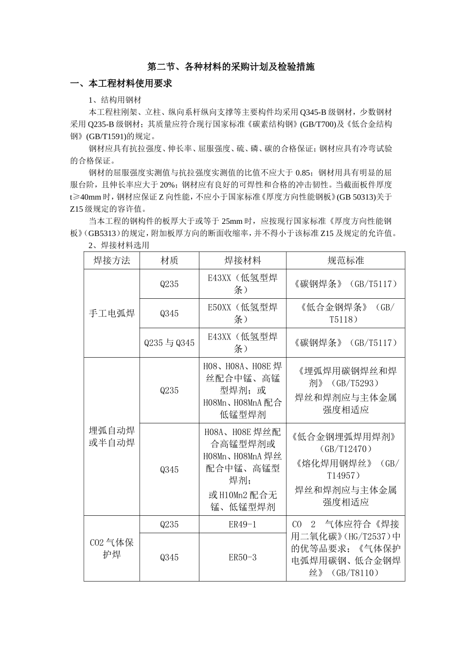 钢结构施工方案或施工组织设计_第2页