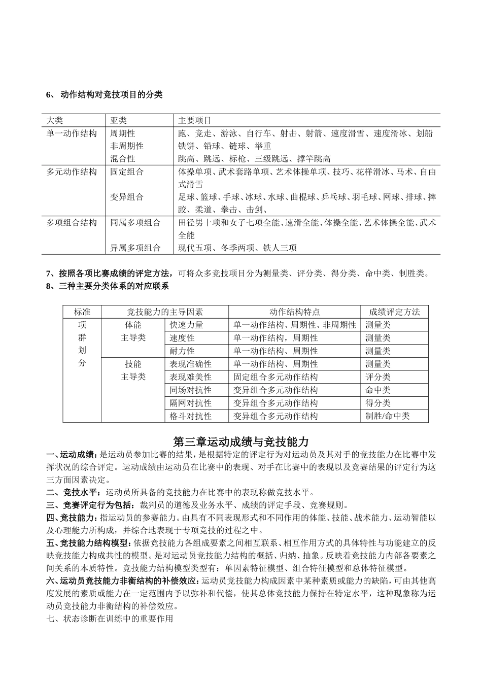 运动训学课程知识点梳理_第3页